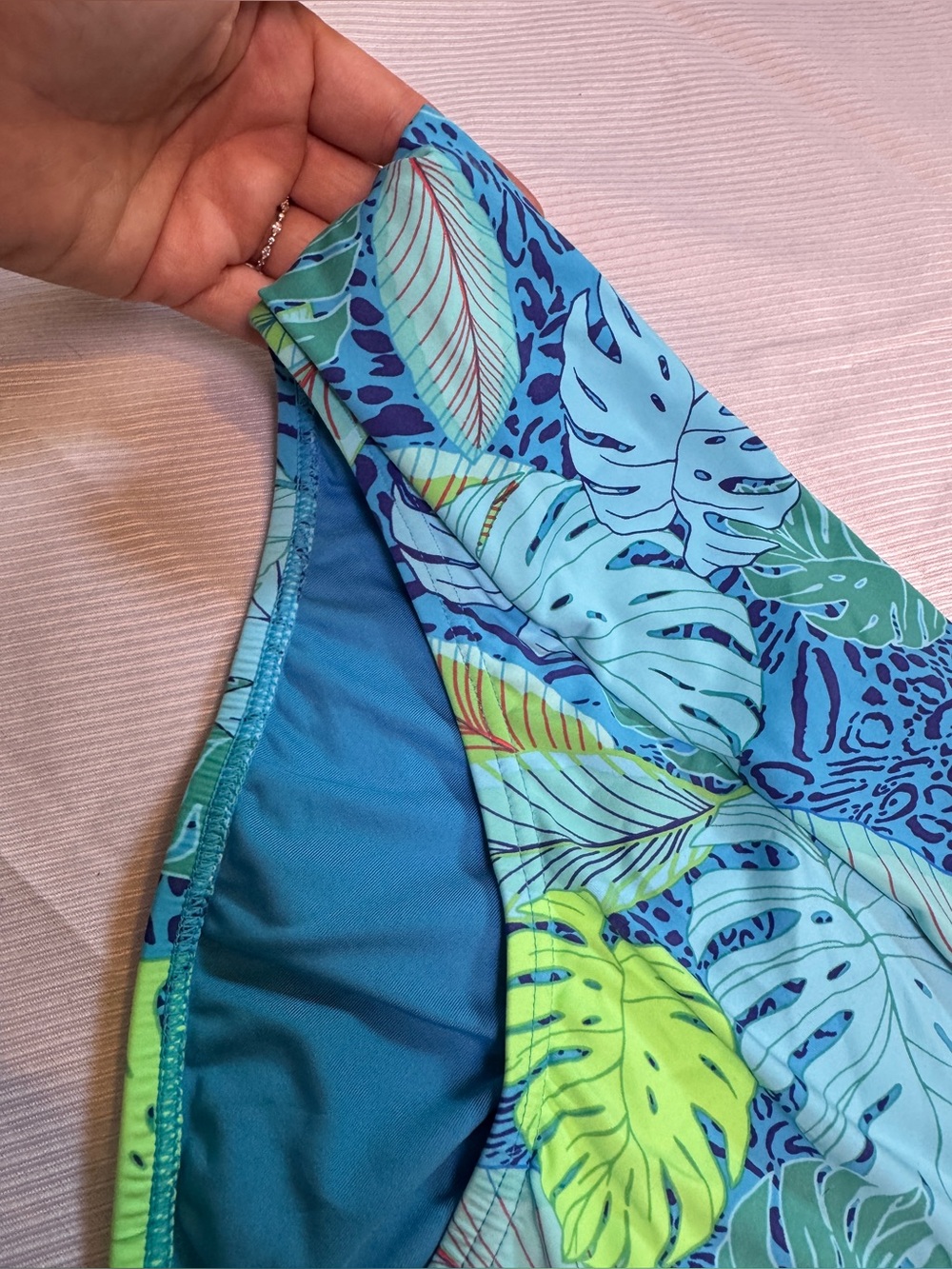Sunsets Wild Palms Tropical Bikini Bottom Mid Rise XL Swimwear Separate - Picture 3 of 7